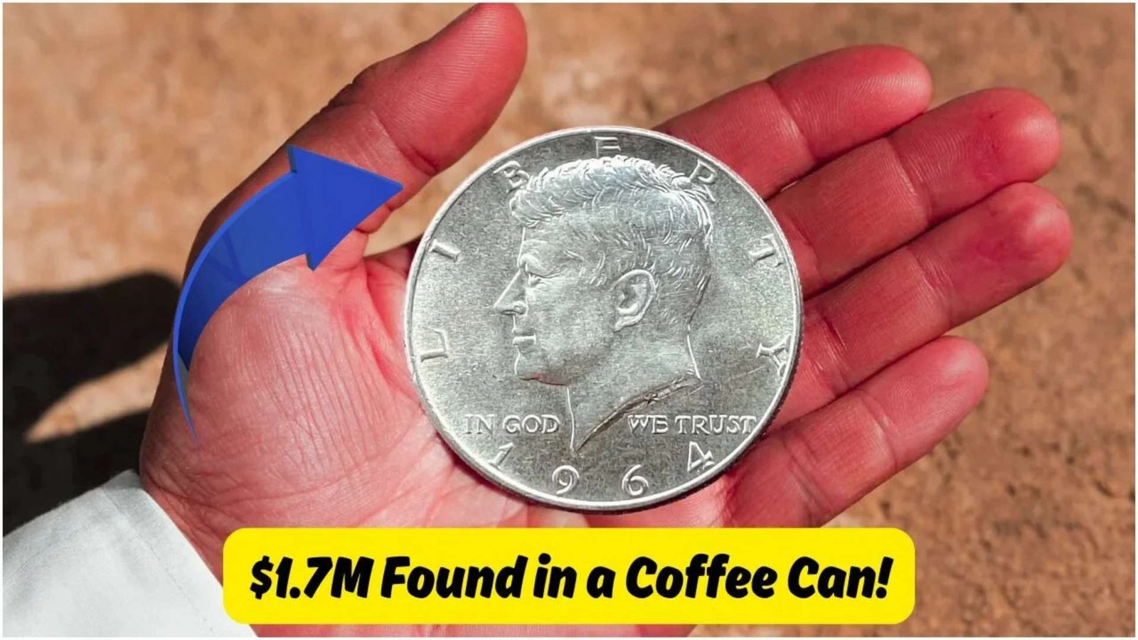 $1.7 Million Kennedy Half Dollar Found in Coffee Can – Do You Have One?