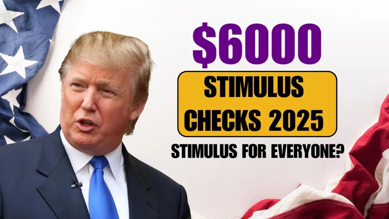 $6,000 Stimulus Checks 2025